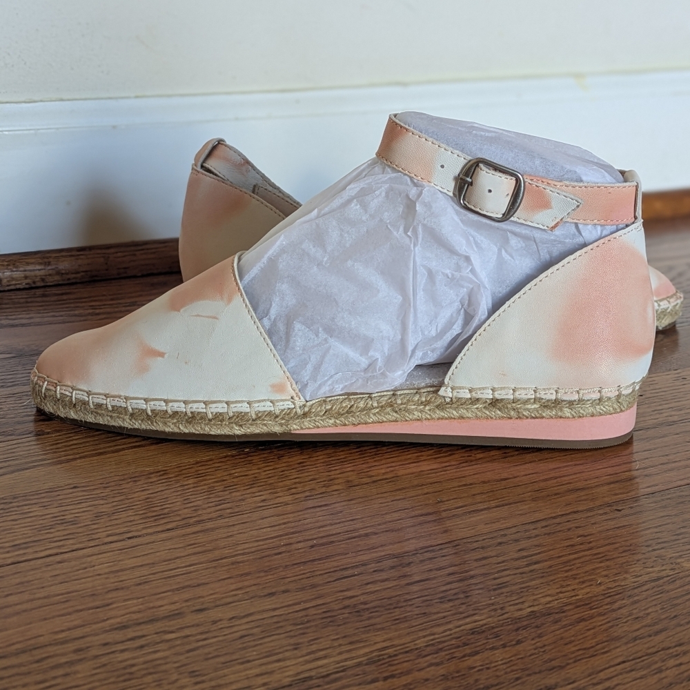 New Lucky Brand Women's Espadrille Flats Tie Dye Size 9